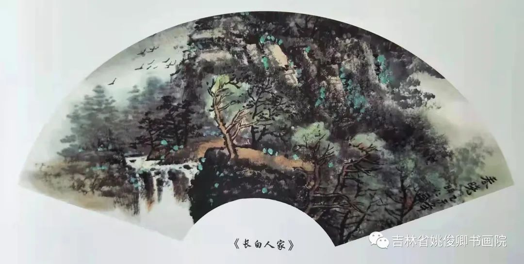 吉林省姚俊卿书画院2022年抗疫网络书画作品展当代著名画家赵明仁作品