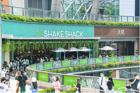 shakeshack羊城首店亮相广州天环广场