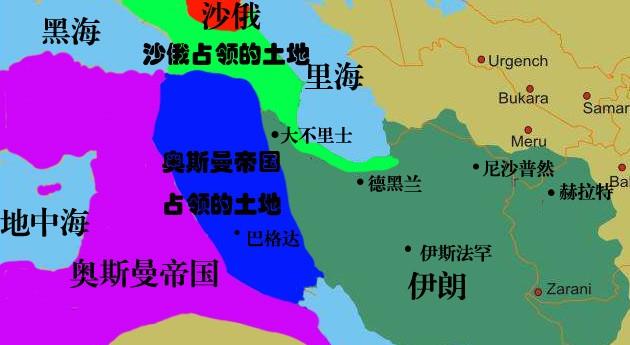 原创历史上沙俄是怎样割占伊朗20多万平方公里土地的