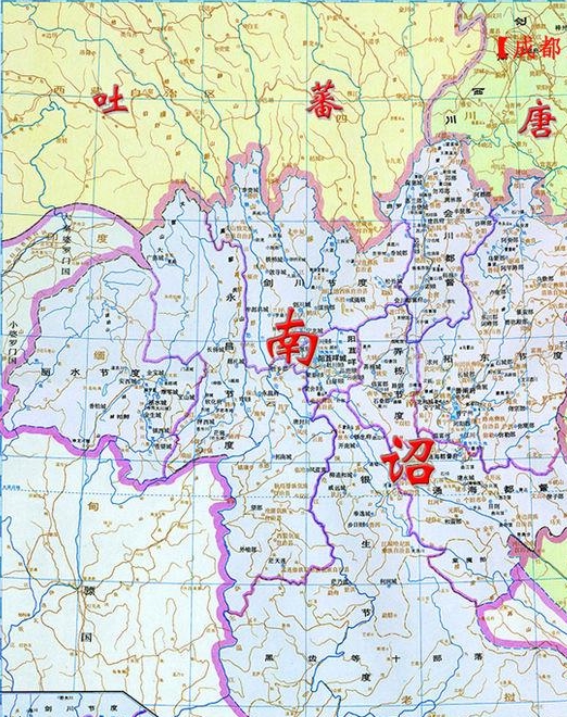 南诏国(738年一902年),是唐朝时期中国古代少数民族哀牢人在中国西南