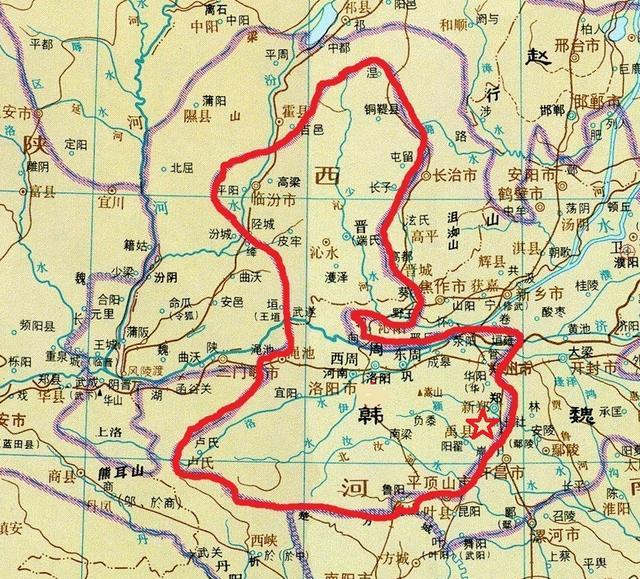 地图中的历史:战国七雄的国力分析_楚国_总人口_周文王