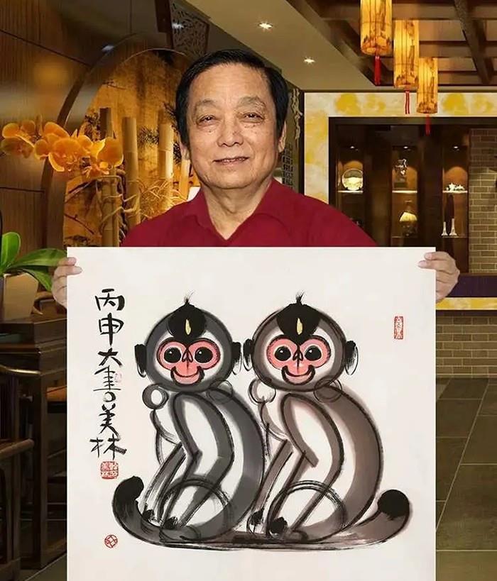 周建萍:37岁嫁给知名画家,54岁为82岁老公生下儿子,人生圆满_韩美林
