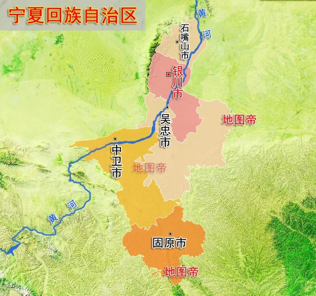 原创宁夏面积比重庆小为何能成一个省级行政区