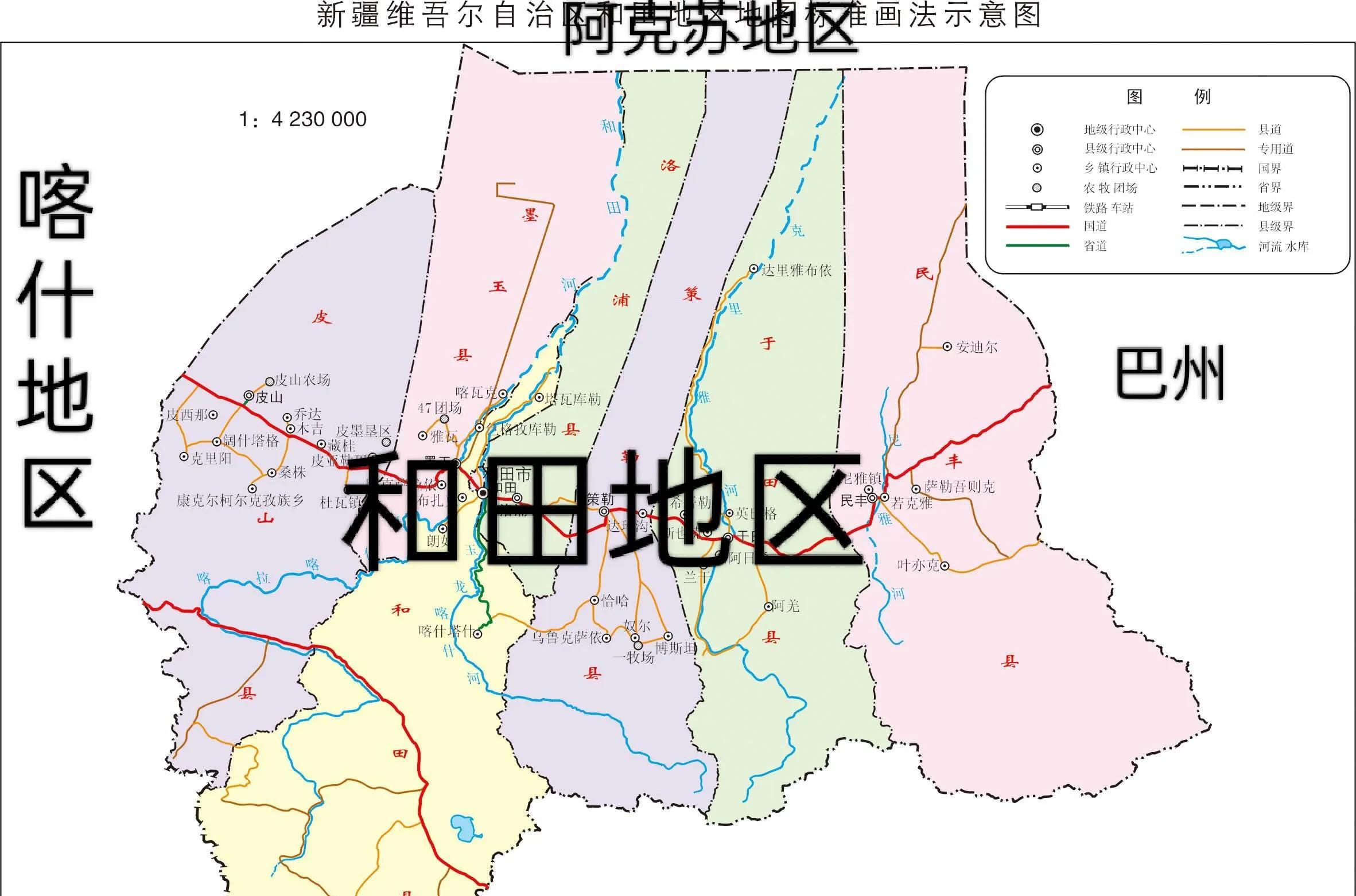 原创我国行政区划边界以山川形便为主新疆却有上百公里长的直线边界