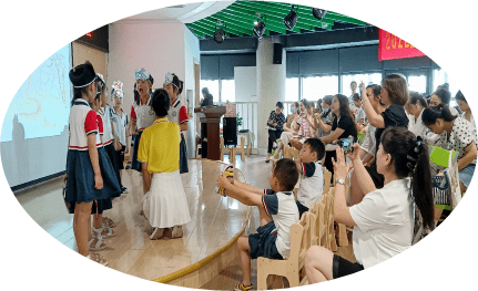 来自研究试点园汇星幼稚园陈林娟和巴川江北嘴幼儿园彭艳红两位老师