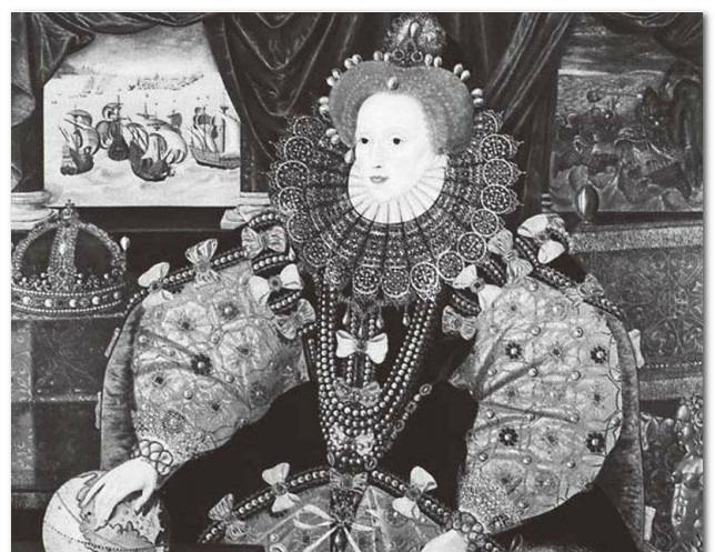 伊丽莎白一世女王伊丽莎白于1533年出生在英国的格林威治.