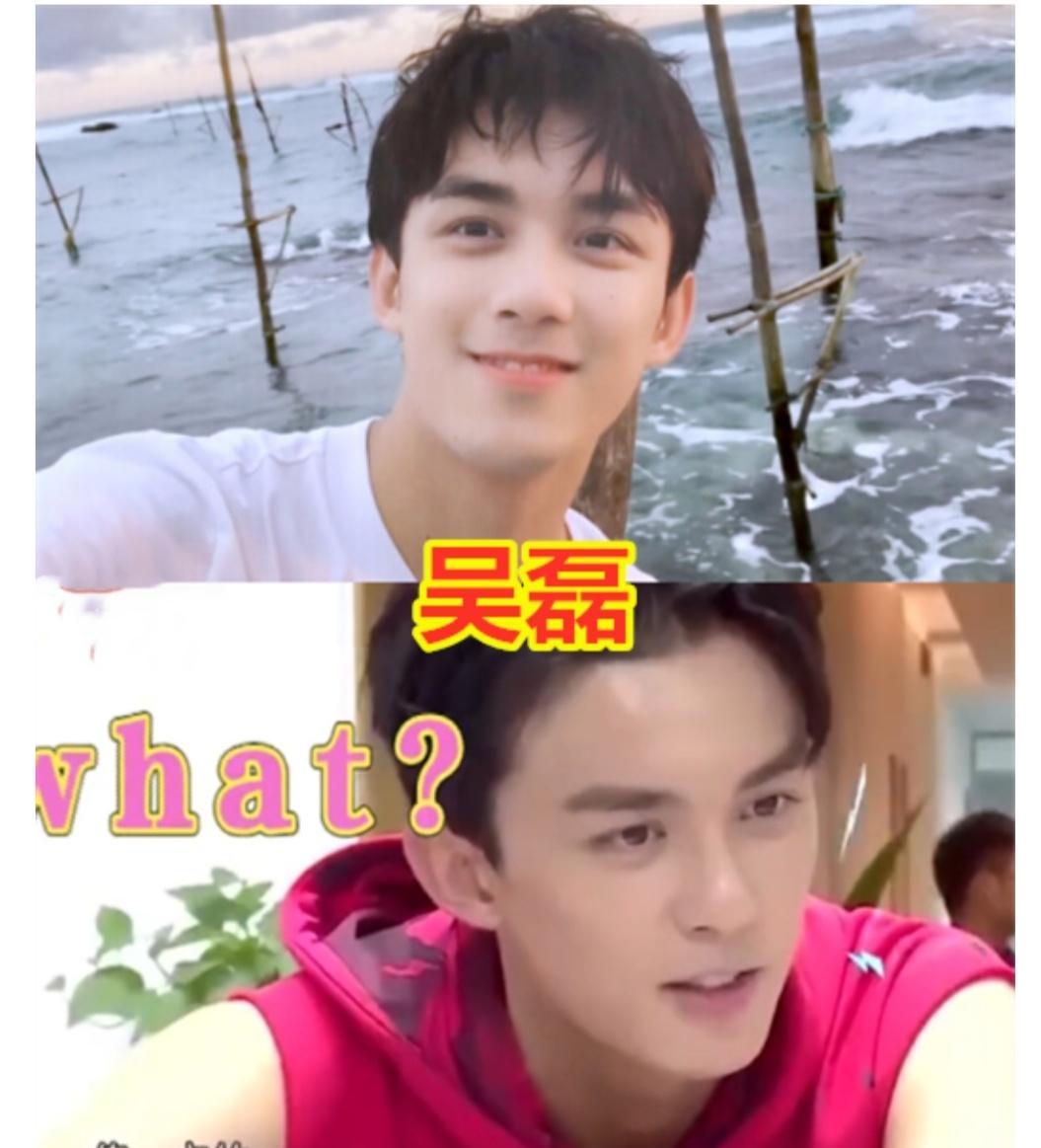 接着就是吴磊,吴磊作为童星出道,很多人都是和他一起长大的,当年还是