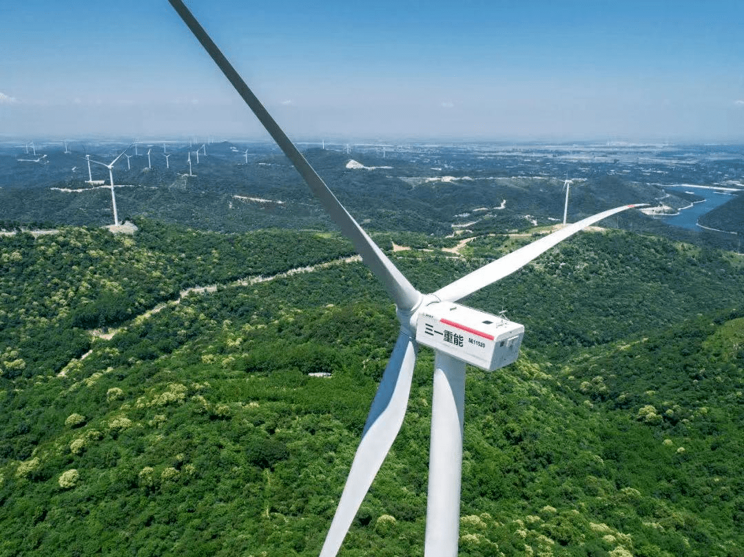 三一重能候选中国风电机组行业标志性品牌