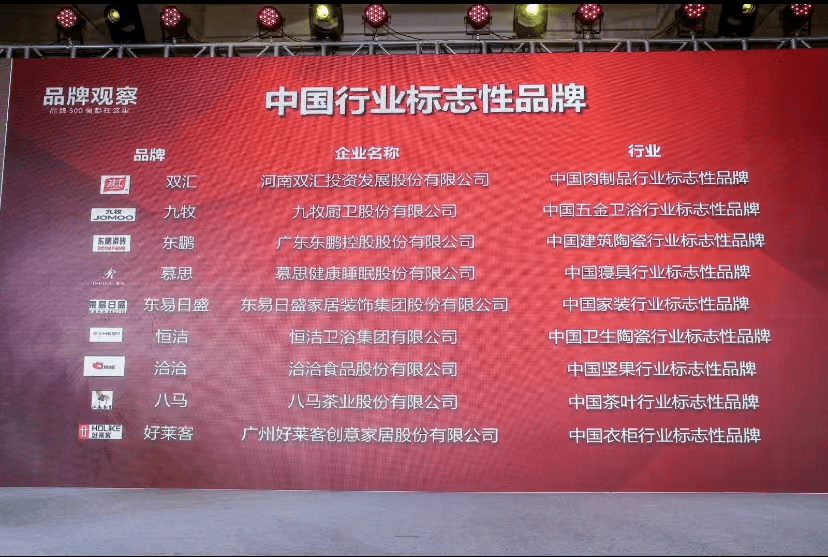 742020年第八届中国行业标志性品牌颁奖现场奥康皮鞋董事长王振滔在