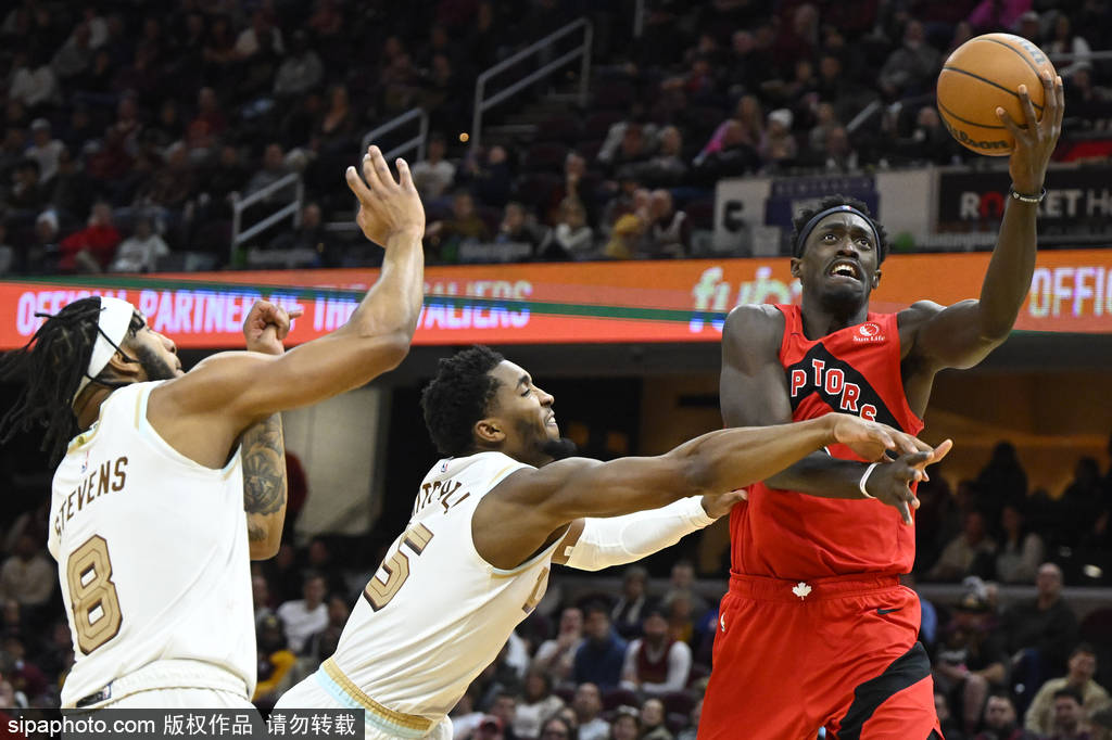 Siakam 26+7+9 Mitchell 4 of 16, Raptors end Cavaliers 5-game hitting streak_Rebound_Assist_Advantage