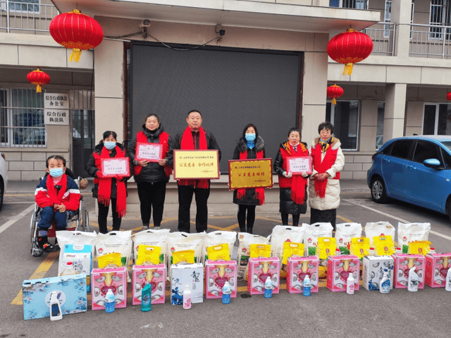 清徐县孟封镇政府举行“迎新春献爱心 送温暖送祝愿”公益活动