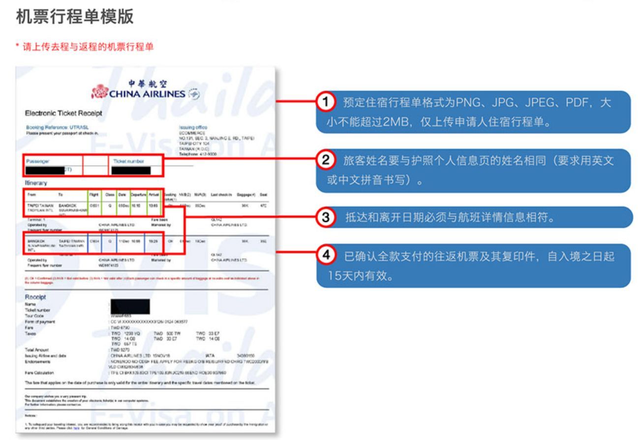 泰国落地签证申请流程及电子版签证照片手机自拍造做教程