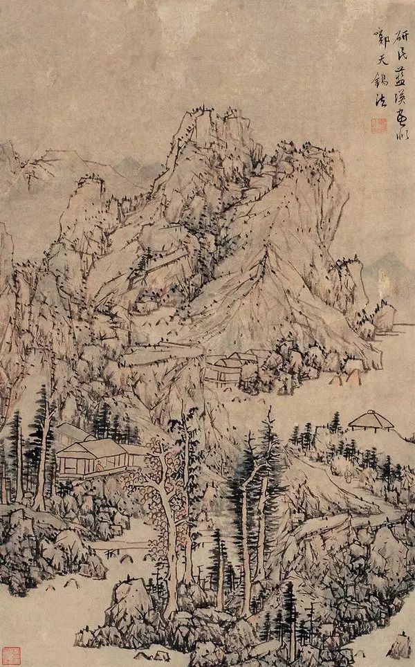 明代画家蓝瑛精品山川集萃（高清110幅）