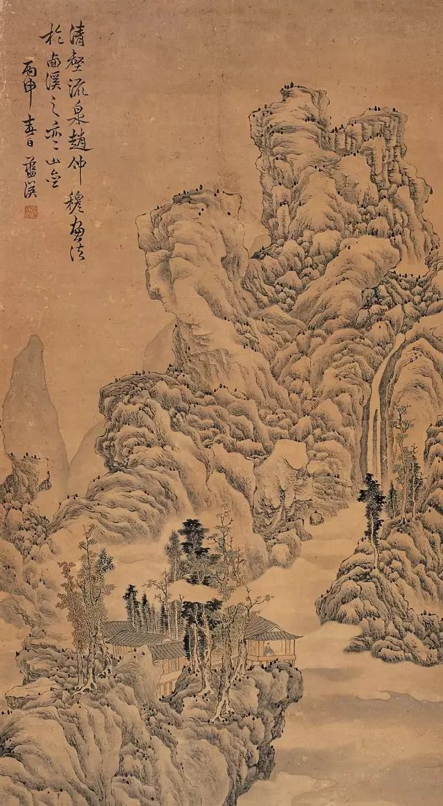 明代画家蓝瑛精品山川集萃（高清110幅）