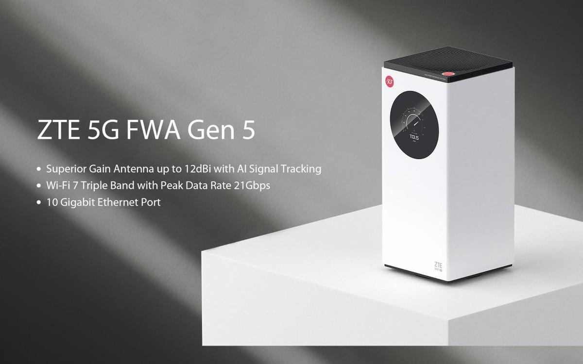 中兴推出第五代5G FWA及GIS版新品 引领5G挪动互联新趋向