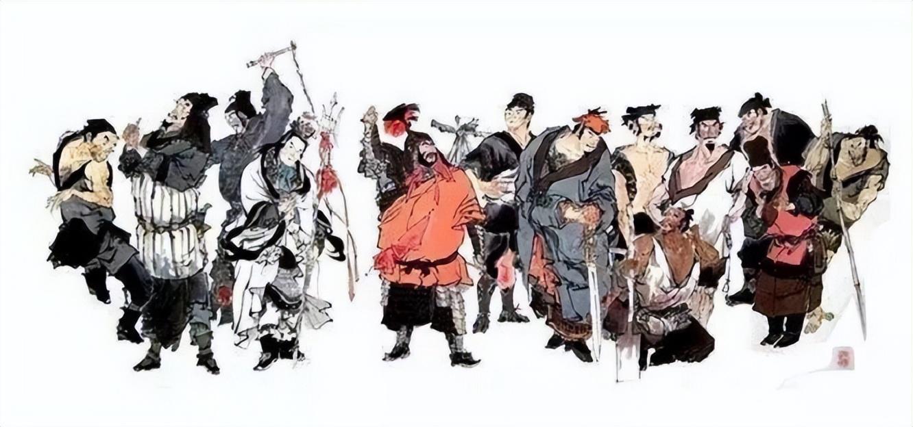 水浒传十大高手排名：武松勉强排第五，第一名当之无愧，结局惋惜