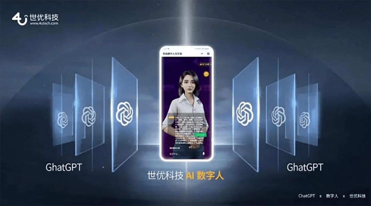 ChatGPT引领AI数字人革命,行业融合新纪元?23数文创新大会世优科技超写实‘青鸟’震撼登场! ChatGPT引领AI数字人革命,行业融合新纪元?23数文创新大会世优科技超写实‘青鸟’震撼登场!