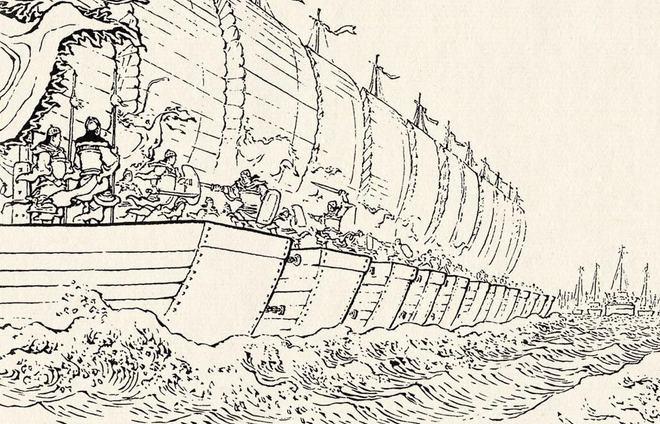 三国演义的赤壁之战中，庞统献上连环计，曹操真的没有看破吗？