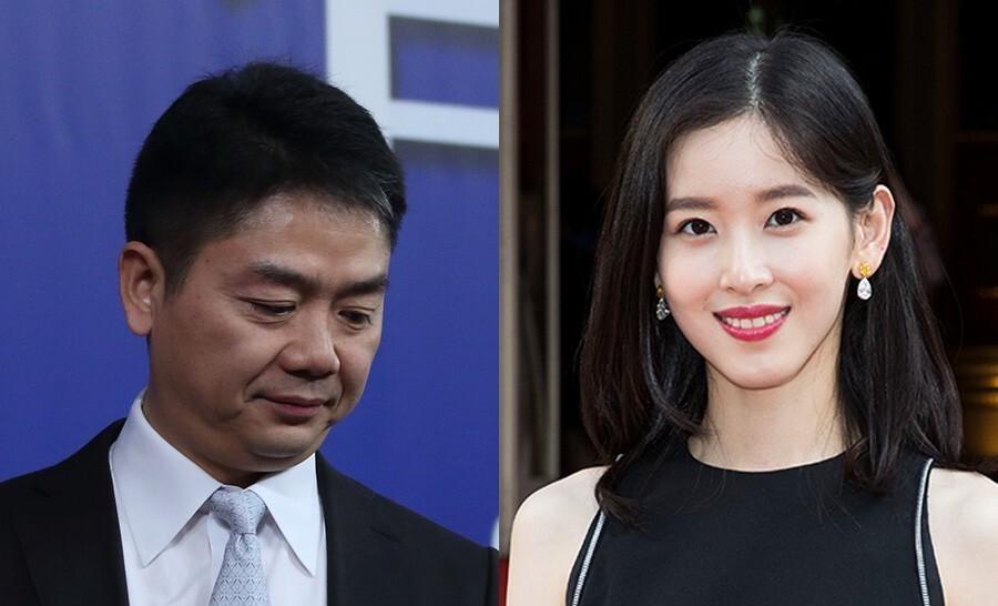 章泽天现身戛纳晚宴，身穿黑色连衣裙，身材紧身，非常漂亮又时尚的主人