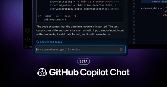 🚀GitHubCopilotChat大放异彩!🔥与GPT-4携手,代码编写再无难事?👨💻立即体验 🚀GitHubCopilotChat大放异彩!🔥与GPT-4携手,代码编写再无难事?👨💻立即体验