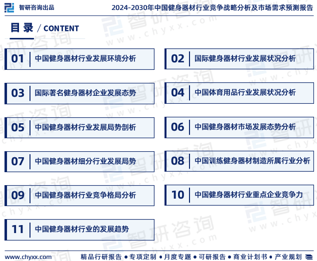 2024年中国健身器材行业未来发米乐m6官网登录入口展趋势研究报告（智研咨询发布(图2)