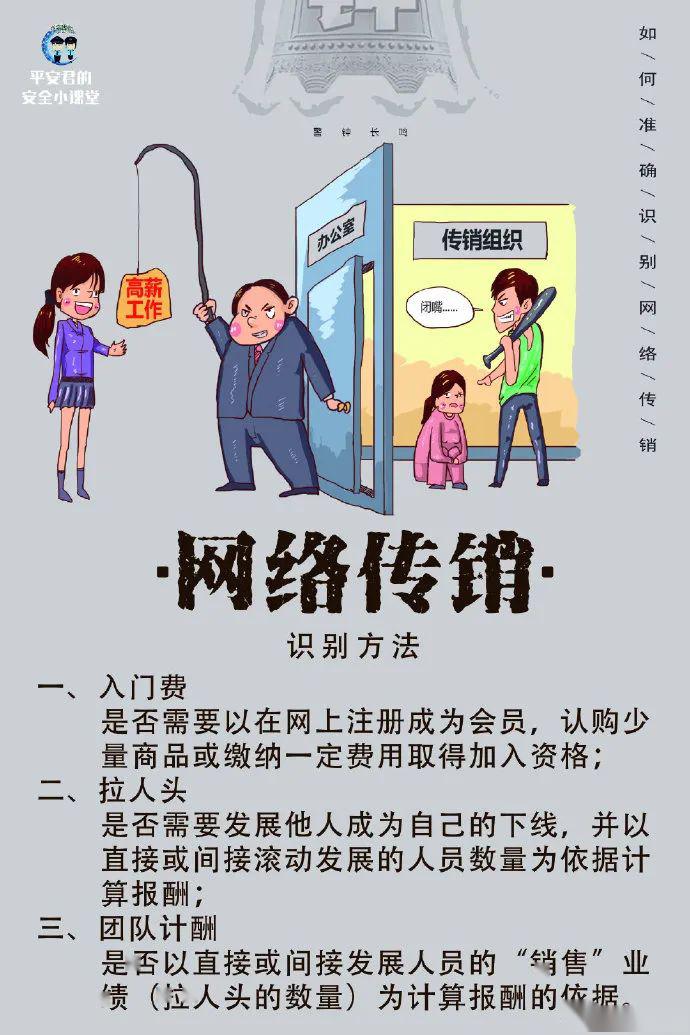 如何准确识别传销诈骗?警方教你几招巧识破!