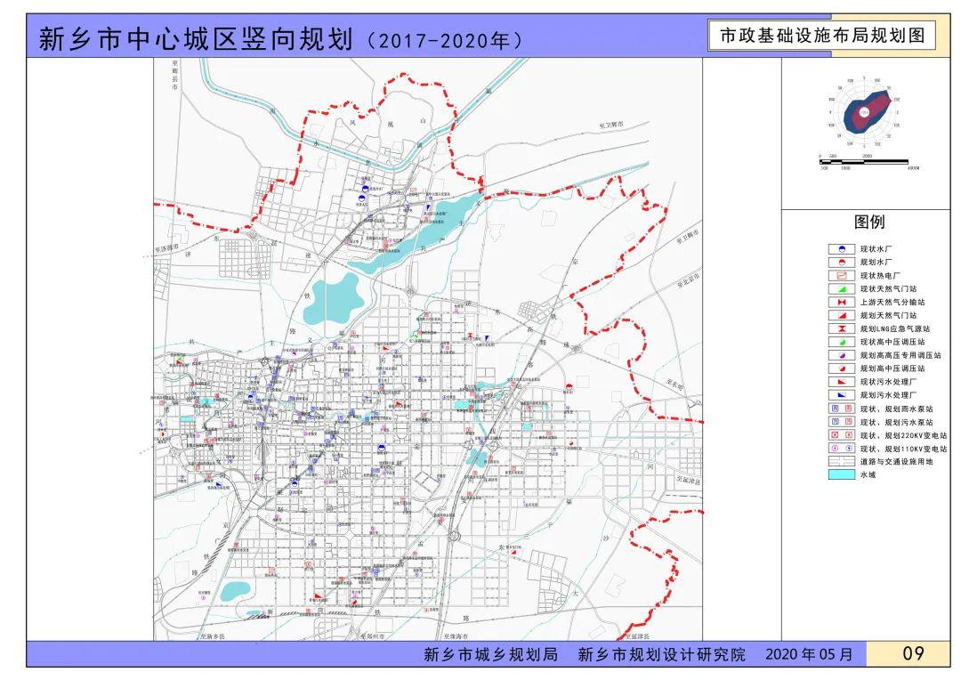 重磅新乡市中心城区竖向规划公示