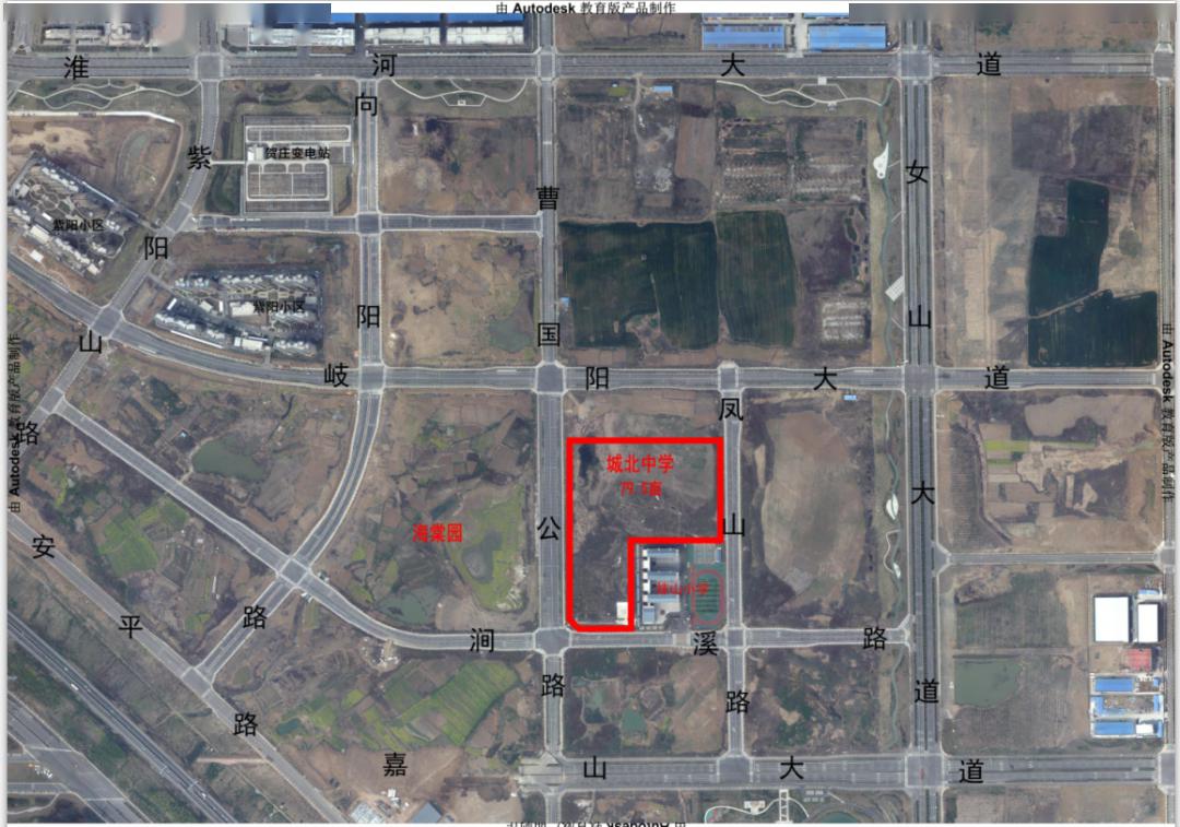 滁州一地新建一中学具体位置在