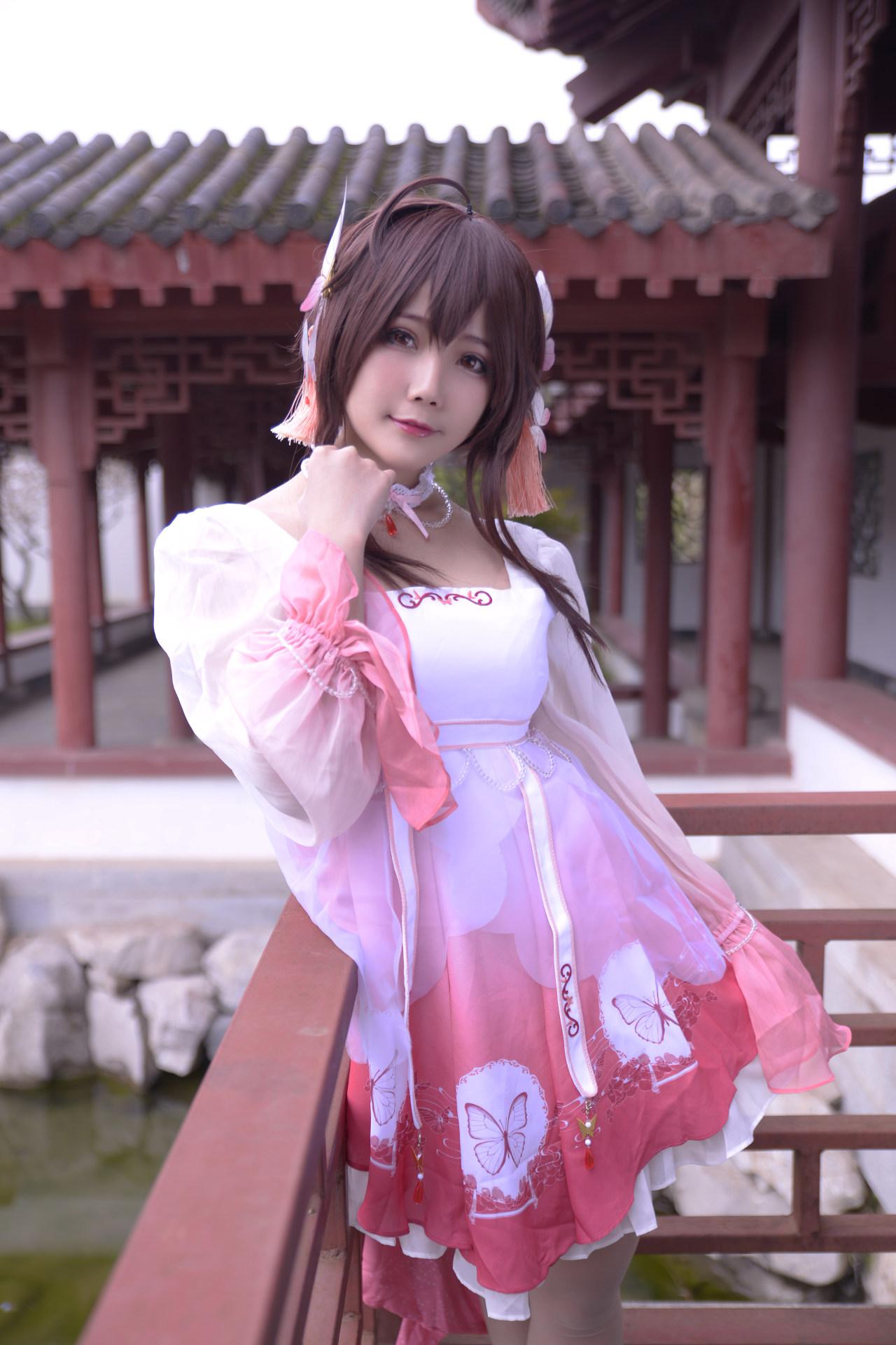 镜花水月-乐正绫cosplay