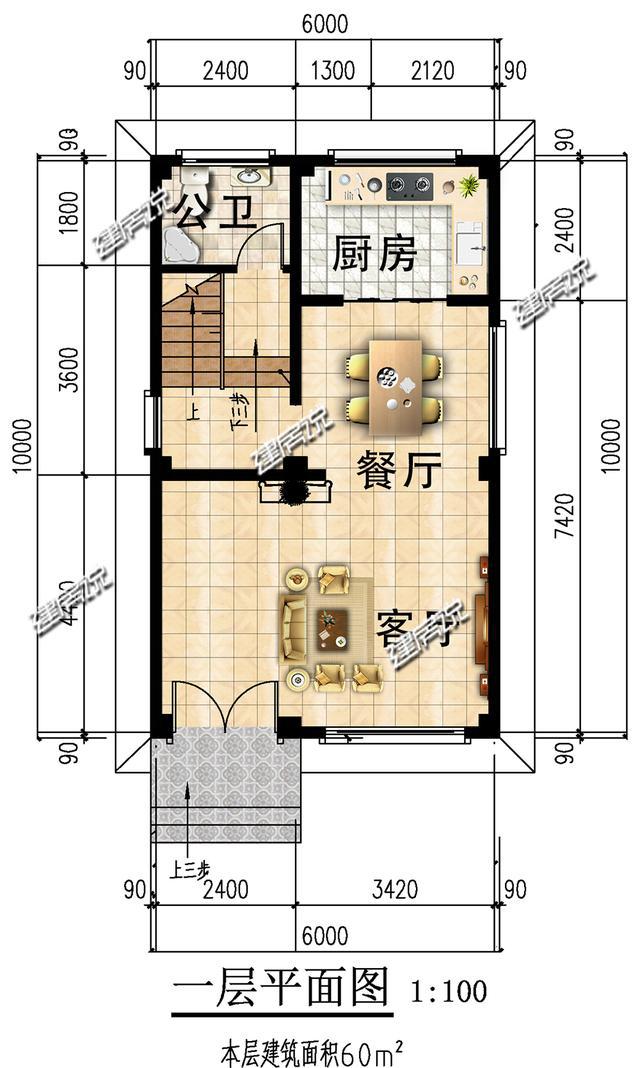 面宽6米建不好房?广东小伙35万建5层别墅,豪宅既视感