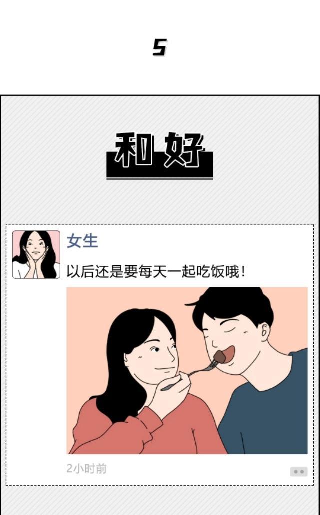 女生朋友圈vs男生朋友圈,内容过于真实!(漫画)