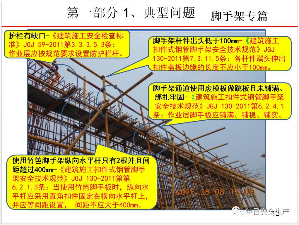 这可能是最全面的脚手架安全技术规范详解,建议收藏!