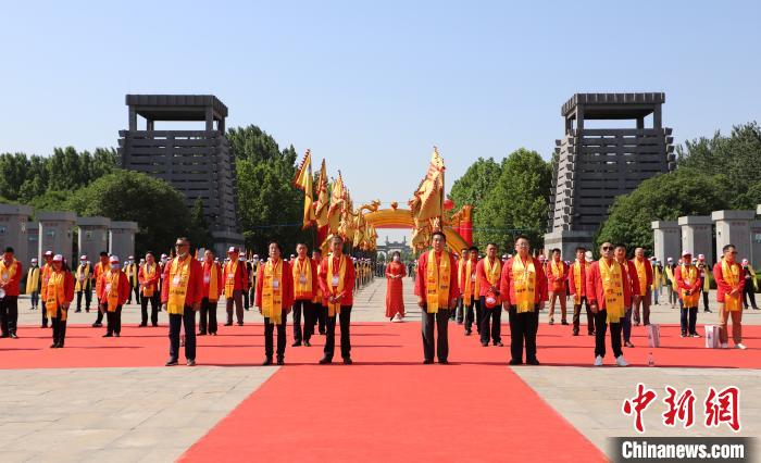 河北清河举办庚子年张氏祭祖大典 海内外张氏宗亲网上祭祖