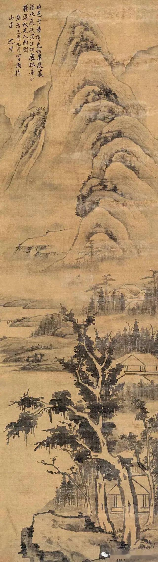 逸气,贵气,大气~中国明代绘画大师沈周绘画作品欣赏