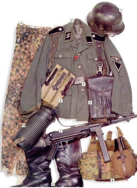 二战德军步兵连实战时的战术实施全部围绕着几挺mg42机枪展开战斗