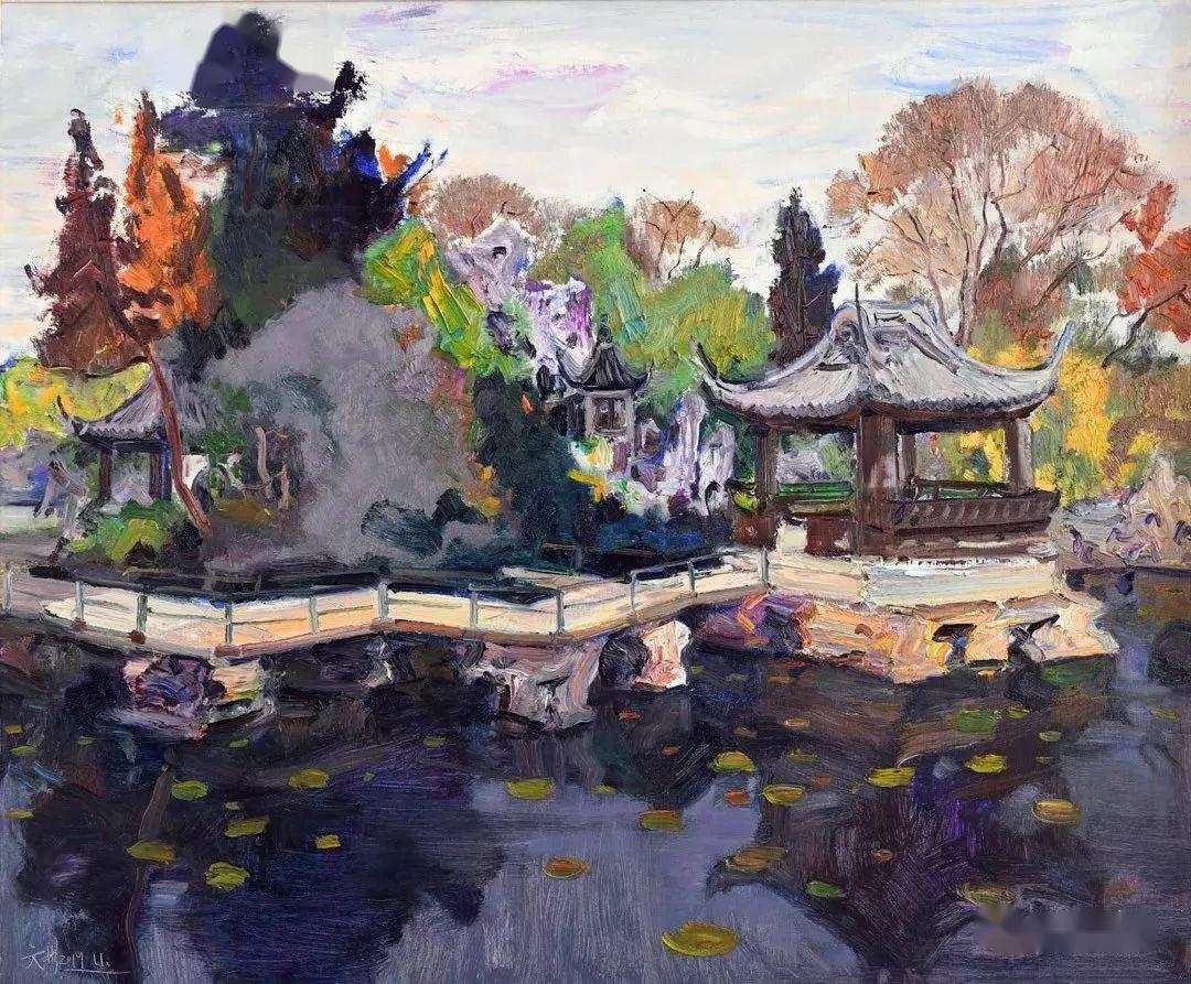 袁文彬风景作品