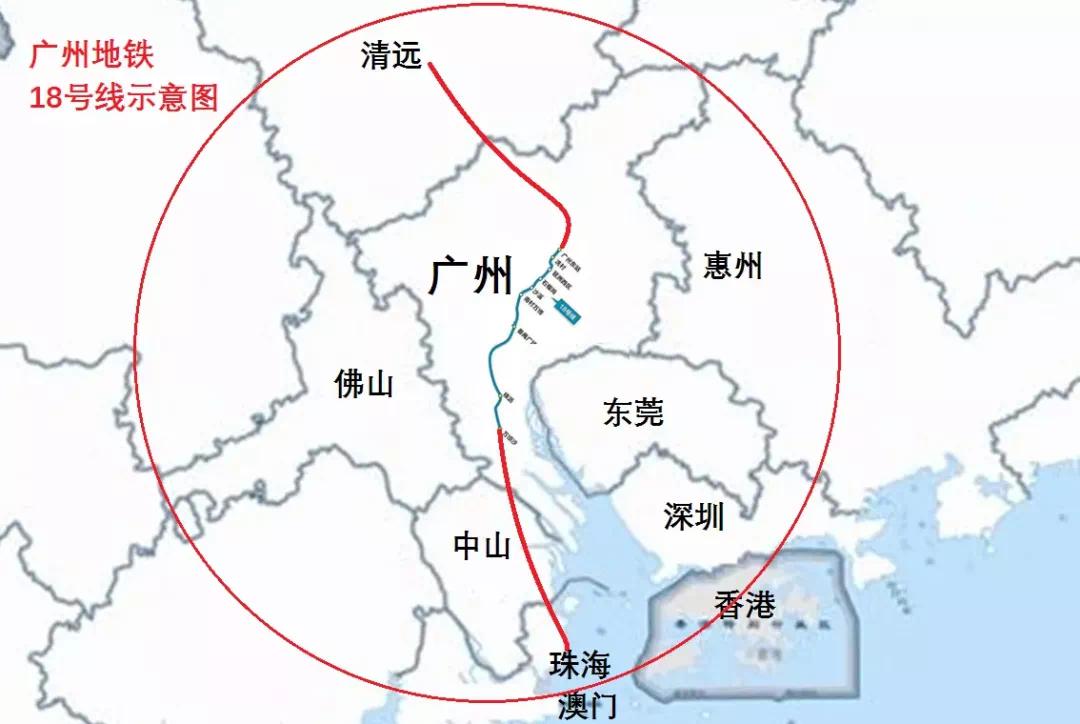 悄悄地,广州重归珠三角十字路口_地铁