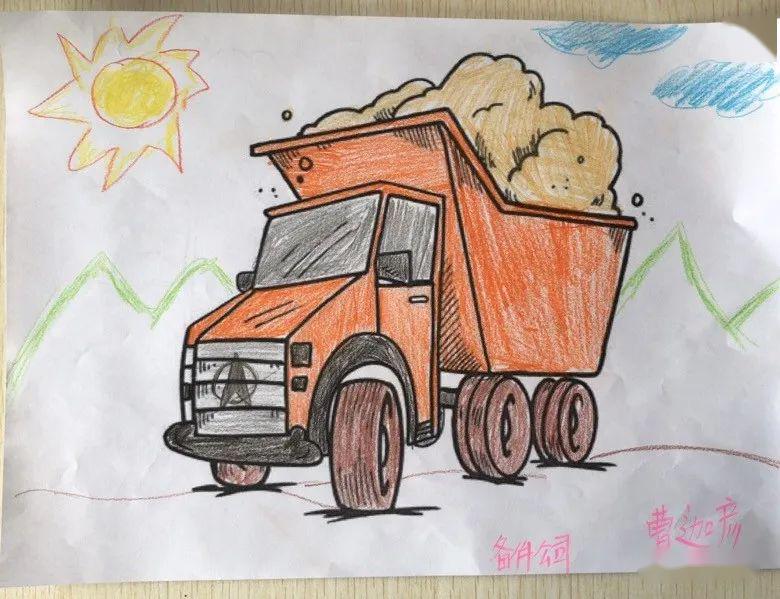 北奔重汽举办庆六一"我心中的卡车梦"儿童绘画展示活动
