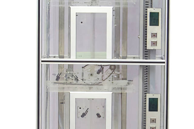 奇瑞qq清洗空调四层全透明模拟仿真课堂教学电梯轿厢
