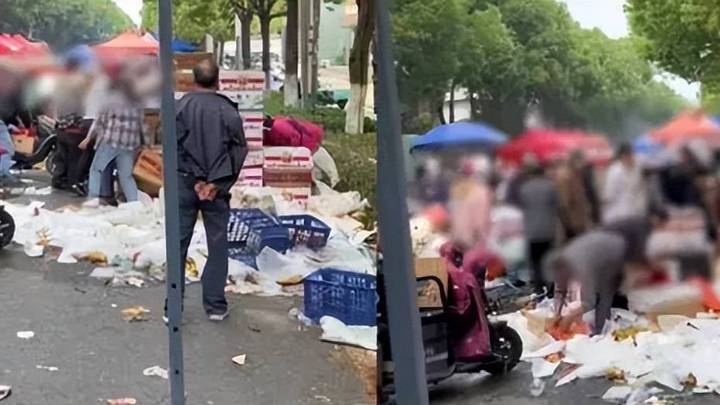 水果摊无人看守30箱香蕉被抢光,老板是不是很不可思议?