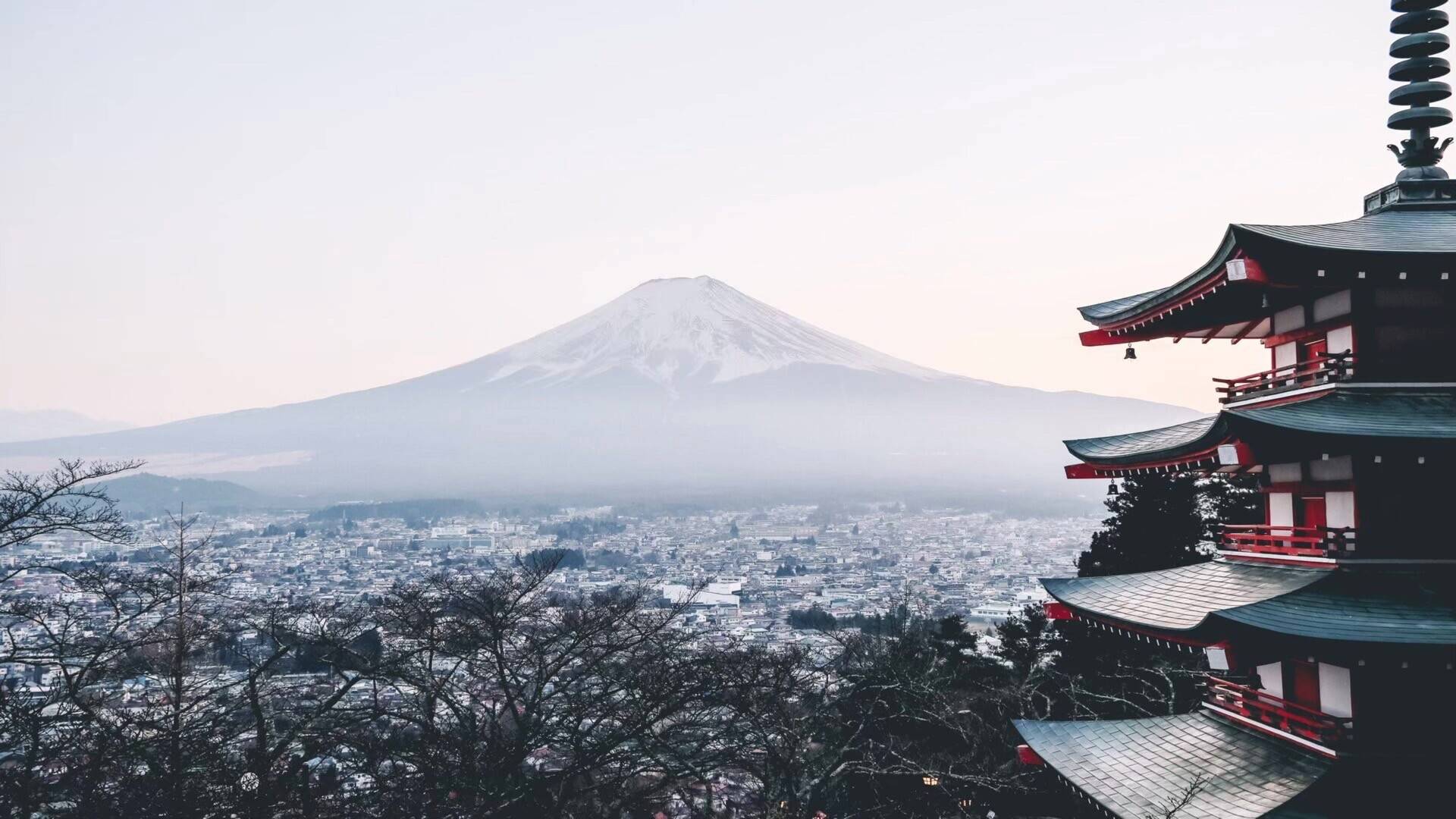 日本富士山高清壁纸