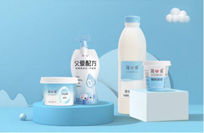 酸奶,子品牌"父爱配方"等产品线, gmv已超20亿元,截至2020年12月,简爱