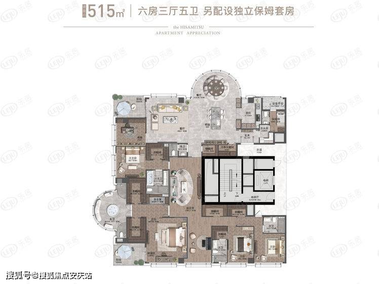 交叉口绝版精装大平层类住宅公馆钱江新城核心地段通燃气通燃气不限购