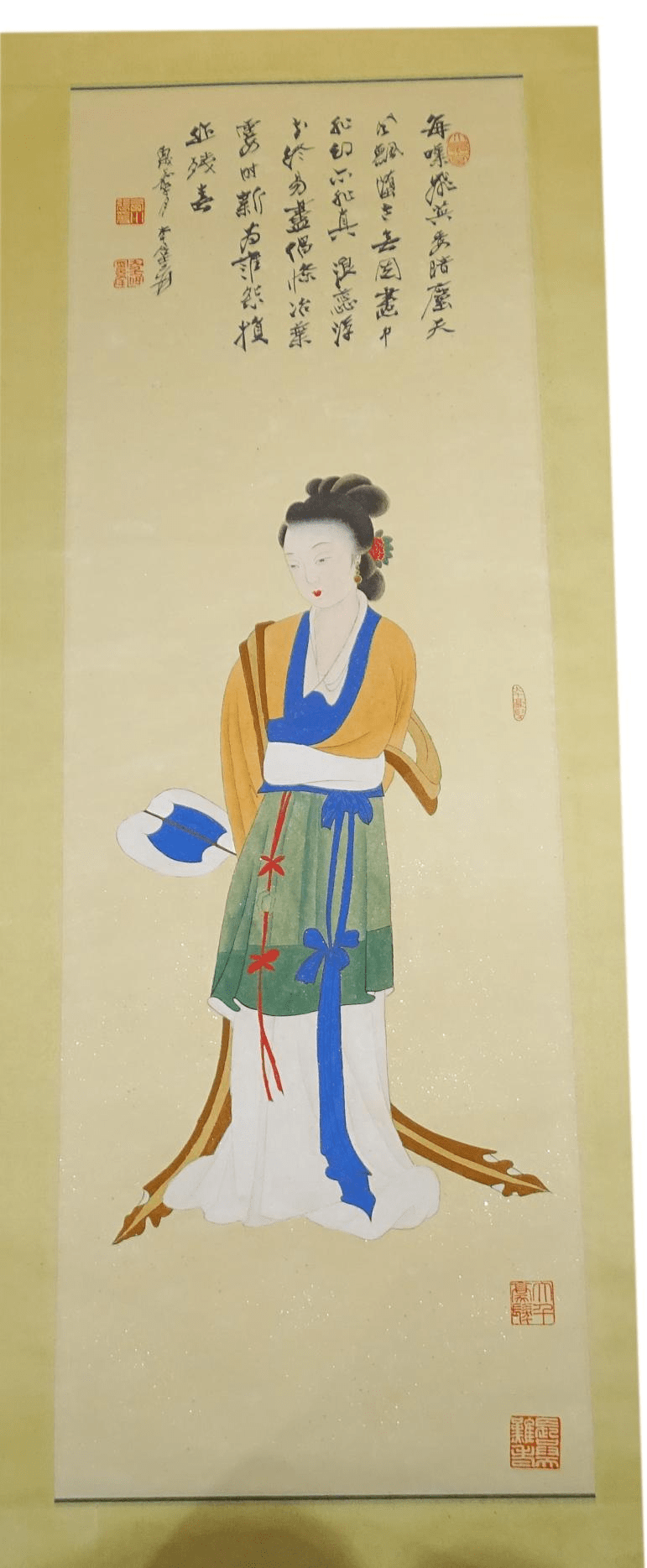 《仕女图》--张大千 价值你知道吗?