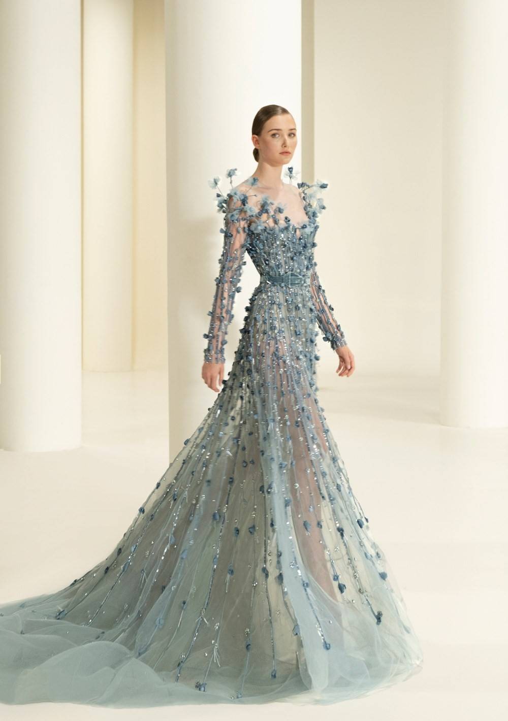 黎巴嫩仙牌eliesaab20212022秋冬高级定制系列