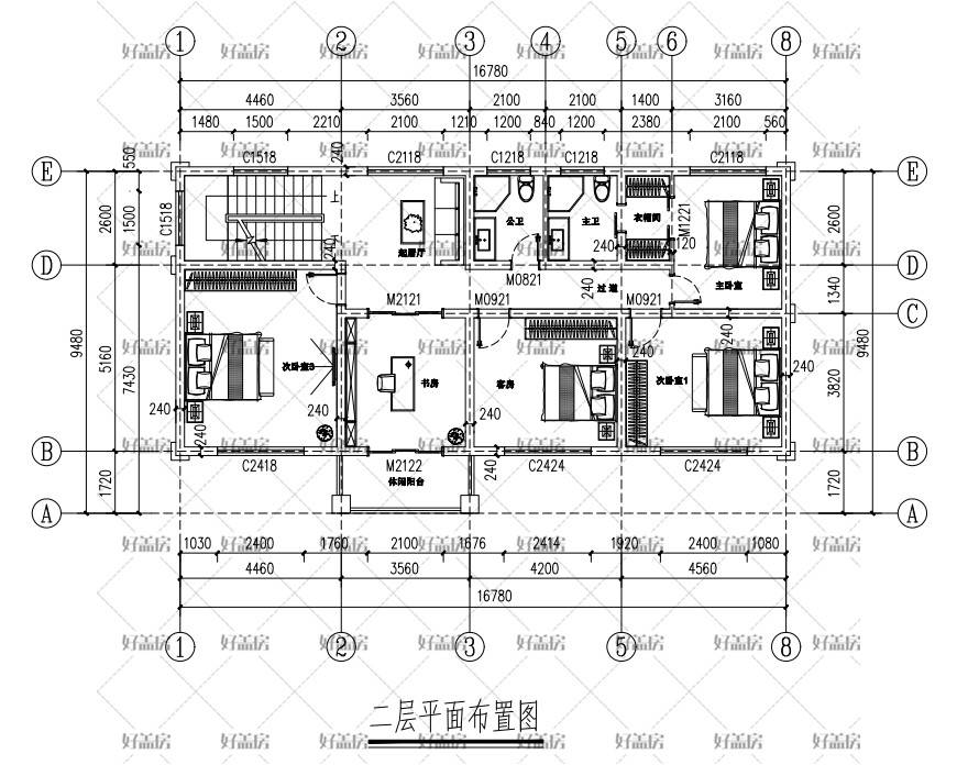 农村自建房平面设计图