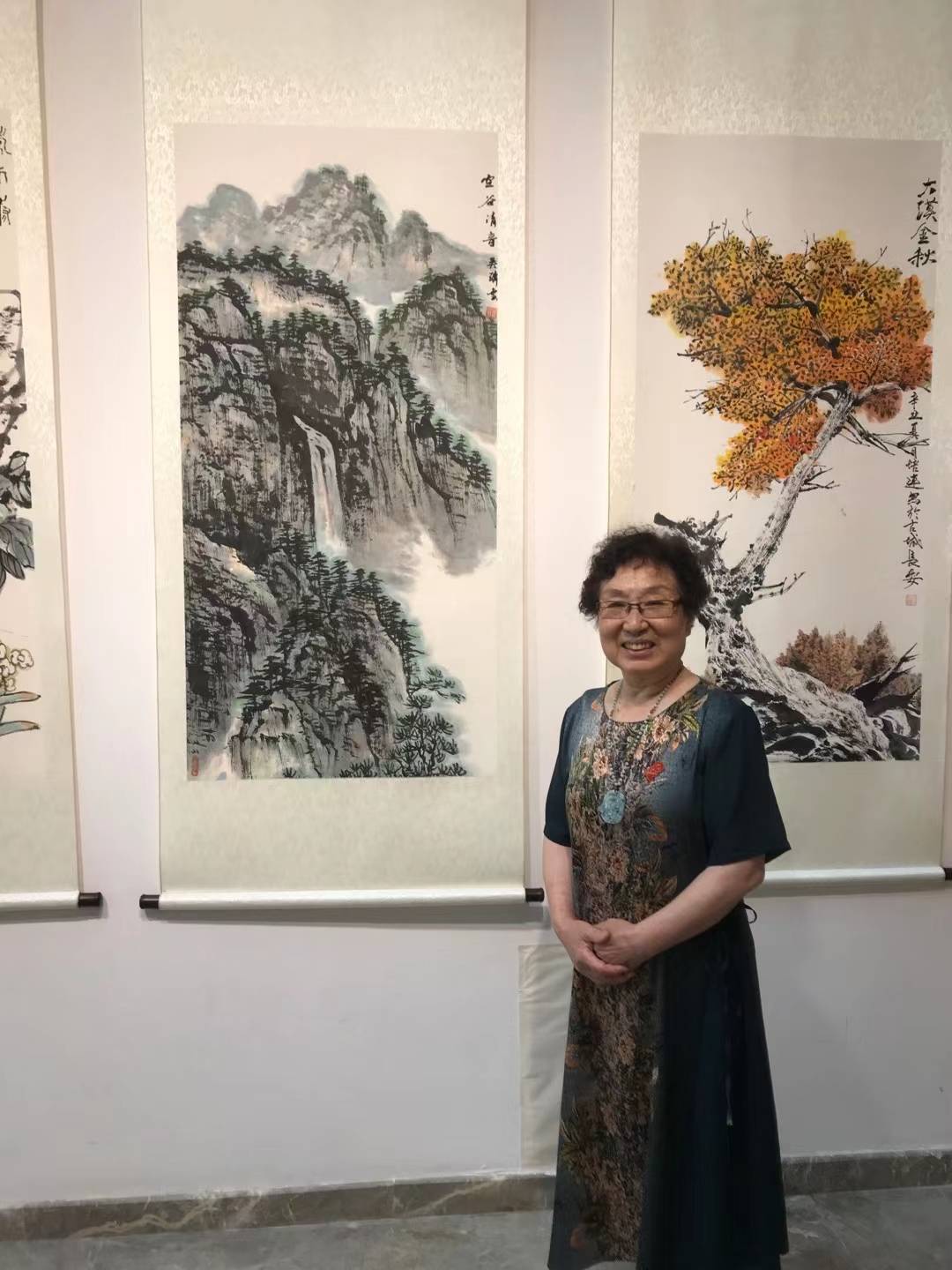 吴瑞云山水画艺术欣赏
