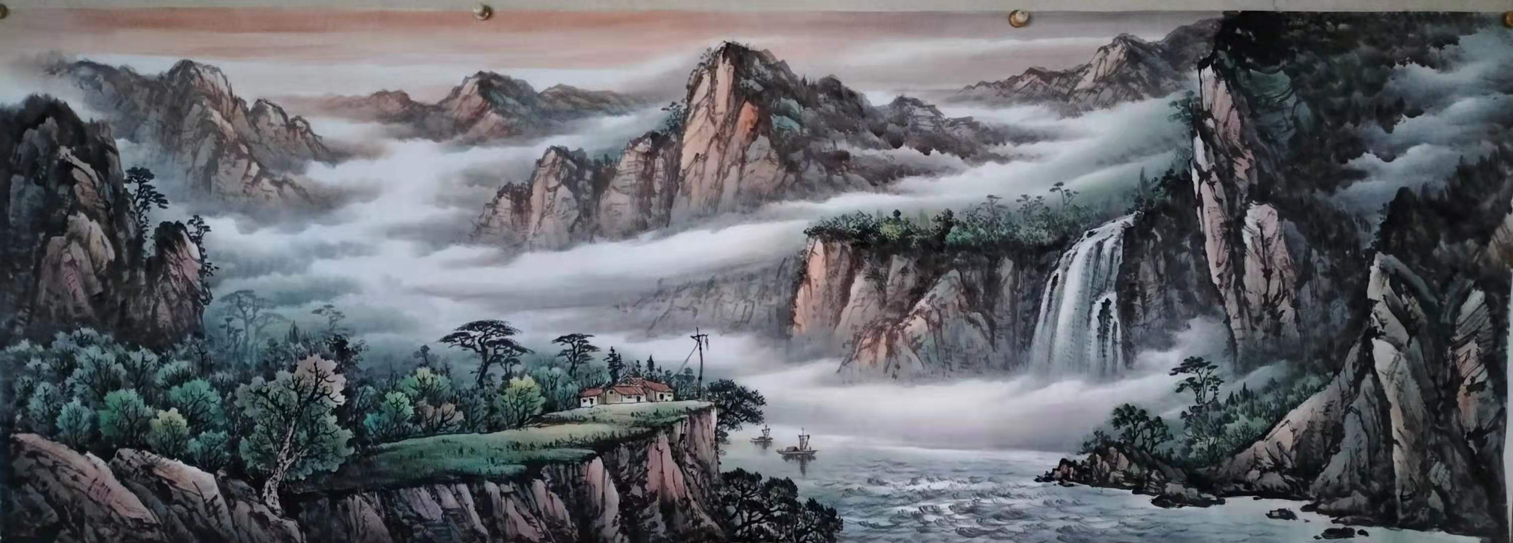 艺路精彩 希望书画院,著名画家李艺作品鉴赏