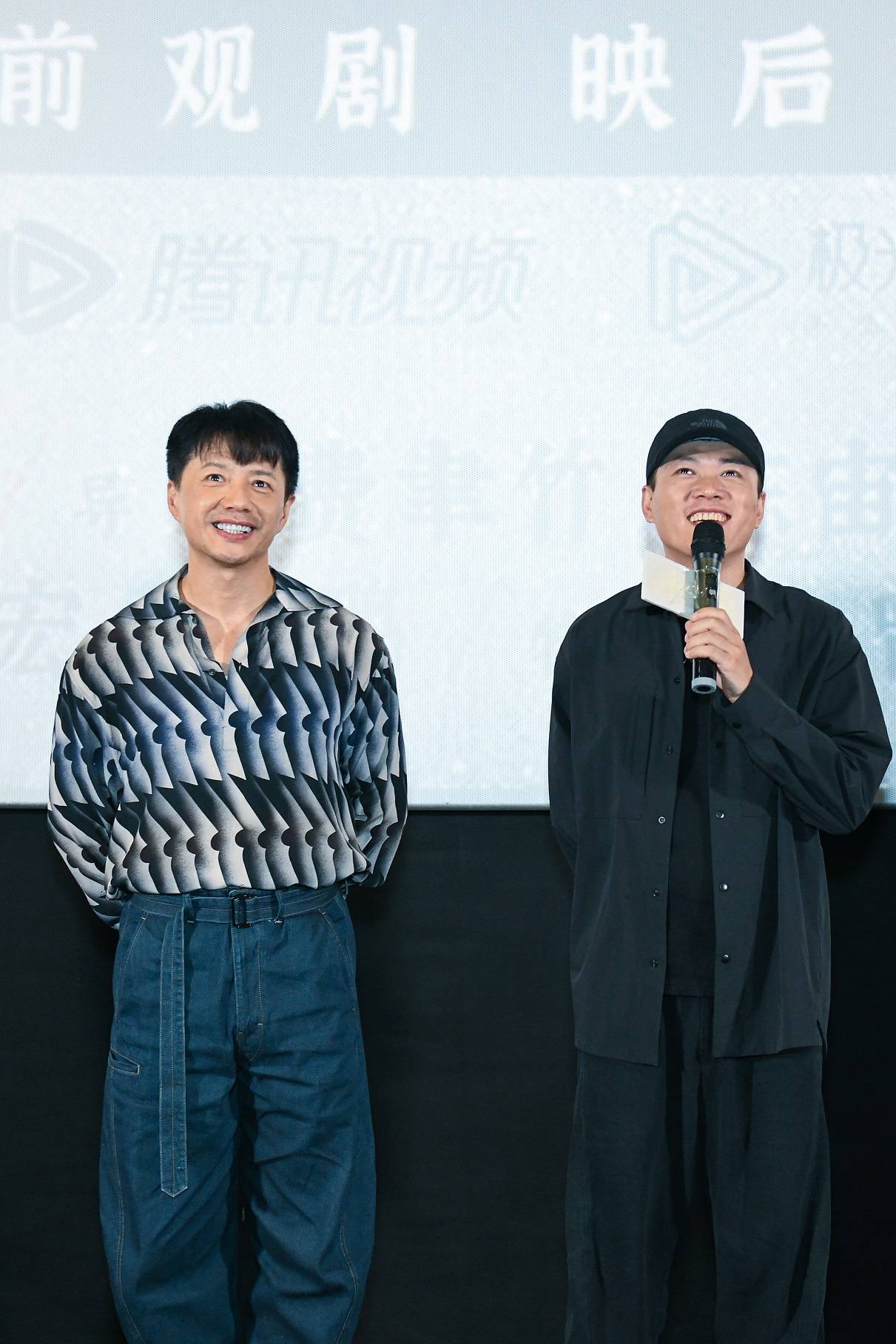 监制兼主演段奕宏,出品人李威,费聿竹导演,陈宙飞导演,制片人陈颖等一