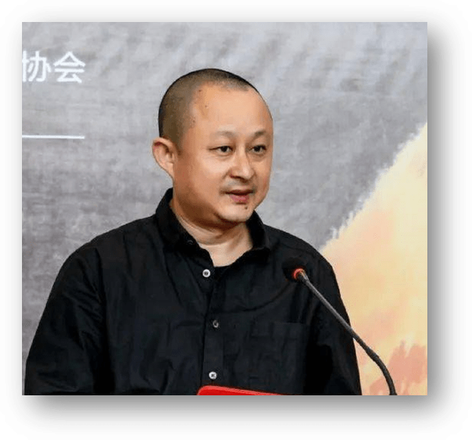 中国美术家协会理事潘闻丞国画作品《鼓楼·城楼 入